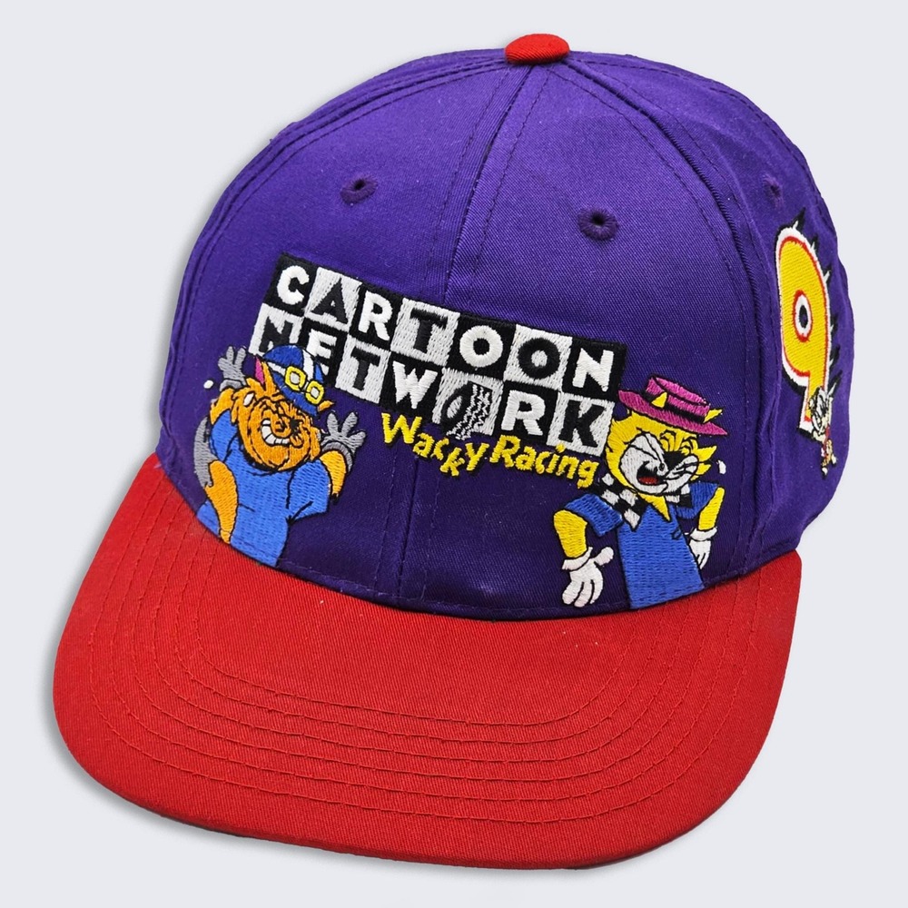 Cartoon Network Vintage 90s Wacky Racing Snapback Hat